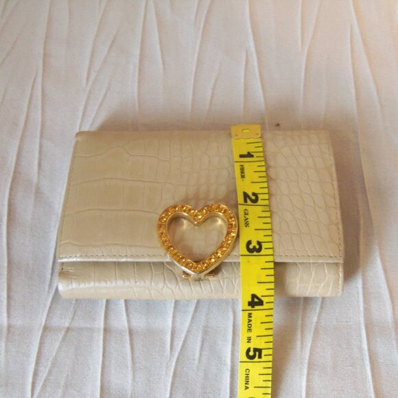 Lovecat Croco Tri Fold Wallet - Picture 12 of 13